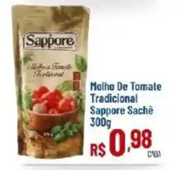 Max Atacadista Molho de tomate tradicional sappore sachê oferta