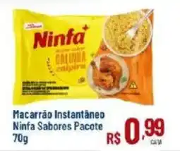 Max Atacadista Macarrão instantâneo Ninfa Sabores Pacote oferta
