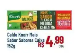 Max Atacadista Caldo knorr mais sabor sabores caixa oferta