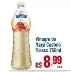 Max Atacadista Vinagre de Maçã Castelo oferta