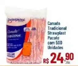 Max Atacadista Canudo tradicional strawplast oferta