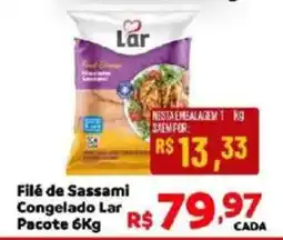 Max Atacadista Filé de sasami congelado lar oferta