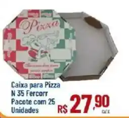 Max Atacadista Caixa para pizza n 35 fercorr oferta