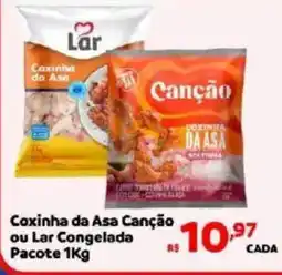 Max Atacadista Coxinha da Asa Canção ou Lar Congelada oferta