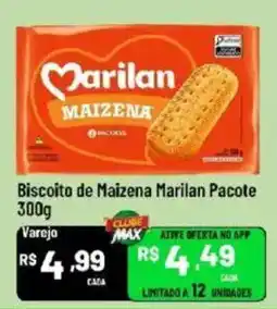 Max Atacadista Biscoito de Maizena Marilan Pacote oferta