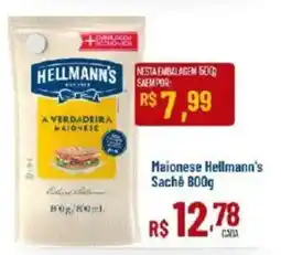Max Atacadista Maionese hellmann's sachê oferta