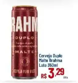 Max Atacadista Cerveja duplo malte brahma oferta
