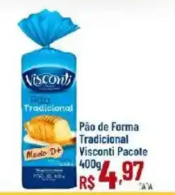 Max Atacadista Pão de Forma Tradicional Visconti Pacote oferta
