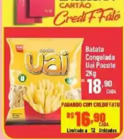 Max Atacadista Batata congelada uai pacote oferta