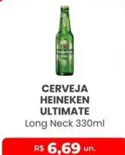 Higa Atacado Cerveja heineken ultimate long neck oferta