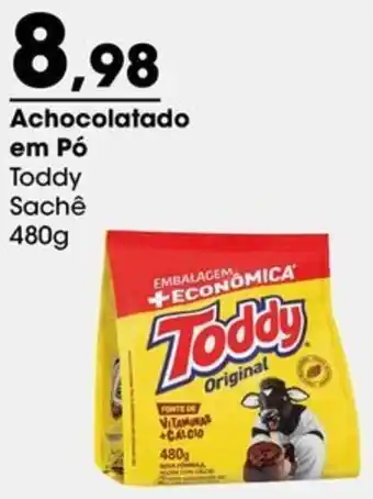 Achocolatado em Pó Toddy Sachê