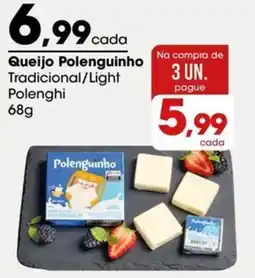 Zaffari Queijo Polenguinho Tradicional/Light oferta