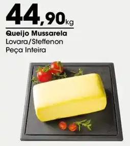 Zaffari Queijo Mussarela Lovara/ Steffenon Peça Inteira oferta
