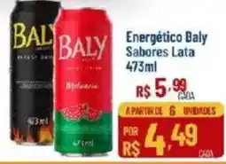 Max Atacadista Energético Baly Sabores Lata oferta