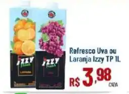 Max Atacadista Refresco Uva ou Laranja Izzy TP oferta