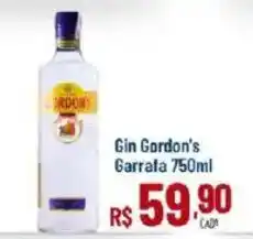 Max Atacadista Gin Gordon's Garrafa oferta