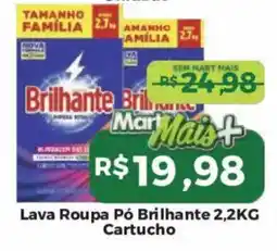 Mart Minas Lava Roupa Pó Brilhante oferta