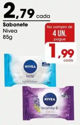 Zaffari Sabonete nivea oferta