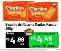 Max Atacadista Biscoito de Maizena Marilan Pacote oferta