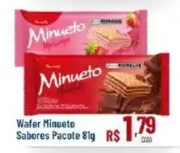 Max Atacadista Wafer Minueto Sabores oferta