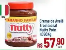 Max Atacadista Creme de Avelã Tradicional Nutty Pote oferta
