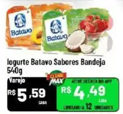 Max Atacadista loguarte batavo sabores bandeja oferta