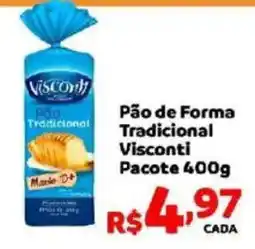 Max Atacadista Pão de Forma Tradicional Visconti oferta