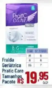 Max Atacadista Fraldageriátrica pratic care oferta
