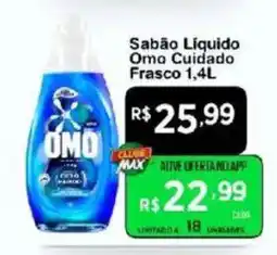 Max Atacadista Sabão Líquido Omo Cuidado oferta