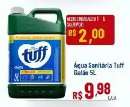 Max Atacadista Água Sanitária Tuff oferta