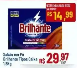 Max Atacadista Sabão em Pó Brilhante Tipas Caixa oferta