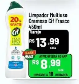 Max Atacadista Limpador multiuso cremoso cif frasco oferta