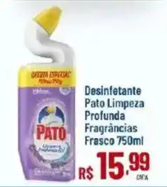 Max Atacadista Desinfetante Pato Limpeza Profunda Fragrâncias oferta