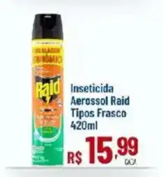 Max Atacadista Inseticida aerossol raid tipos frasco oferta