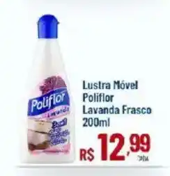 Lustra móvel poliflor lavanda frasco