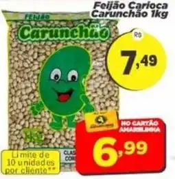 Amarelinha Supermercados Feijão carioca carunchão oferta
