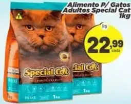Amarelinha Supermercados Alimento p/ gatos adultos special cat oferta