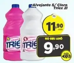 Amarelinha Supermercados Alvejante S/ Cloro Trix 2l oferta