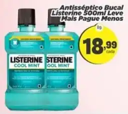 Amarelinha Supermercados Antisséptico bucal listerine cool mint oferta