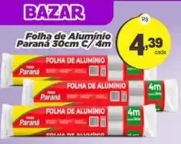 Amarelinha Supermercados Folha de alumínio paraná oferta