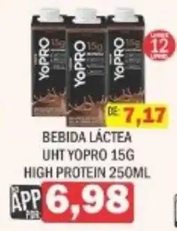 Supermercados Mendonça Bebida Láctea Uht Yopro 15g High Protein oferta