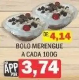 Supermercados Mendonça bolo merengue oferta