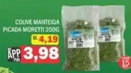Supermercados Mendonça Couve manteiga picada moretti oferta
