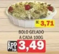 Supermercados Mendonça Bolo gelado oferta