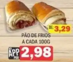 Supermercados Mendonça pão de frios oferta