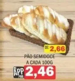 Supermercados Mendonça pão semidoce oferta