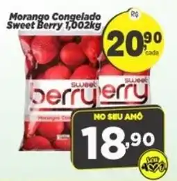 Amarelinha Supermercados Morango Congelado Sweet Berry oferta