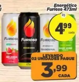Amarelinha Supermercados Energético Furioso oferta