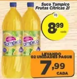 Amarelinha Supermercados Suco Tampico Frutas Cítricas oferta