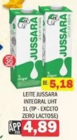 Supermercados Mendonça Leite jussara integral uht oferta